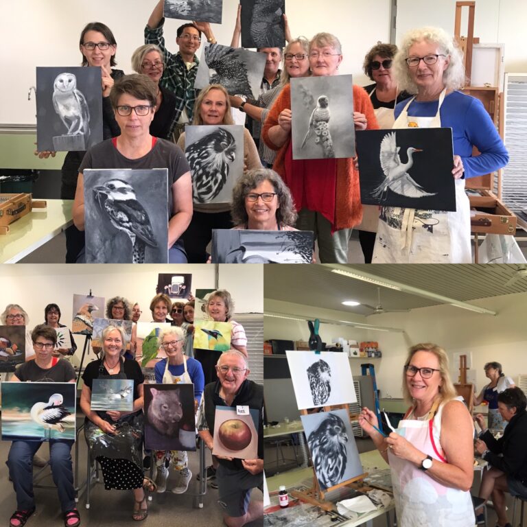 “Oil Painting Techniques” Albany Summer School 2021.