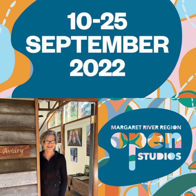 Margaret River Region Open Studios 2022 – September 10th to 25th.