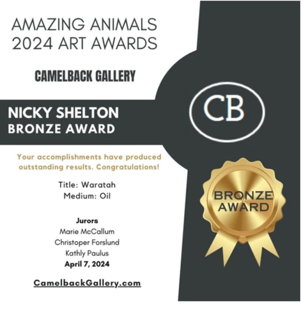 Camelback Galllery USA Bronze Award 2024